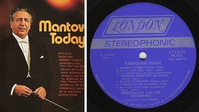 Mantovani / Mantovani Today (1970) / London PS-572