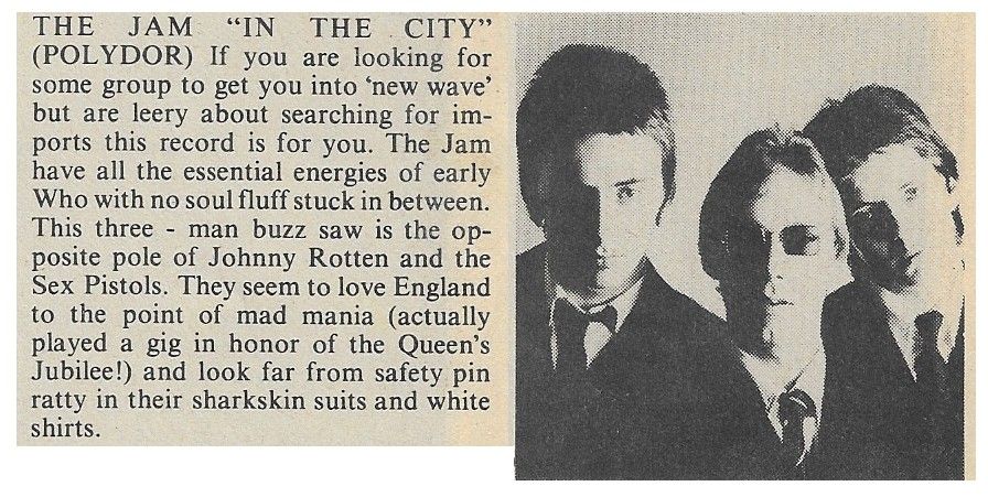 Jam, The / In the City (January 1978)