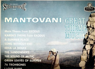 Mantovani / Great Theme Music (1961) / London PS.224