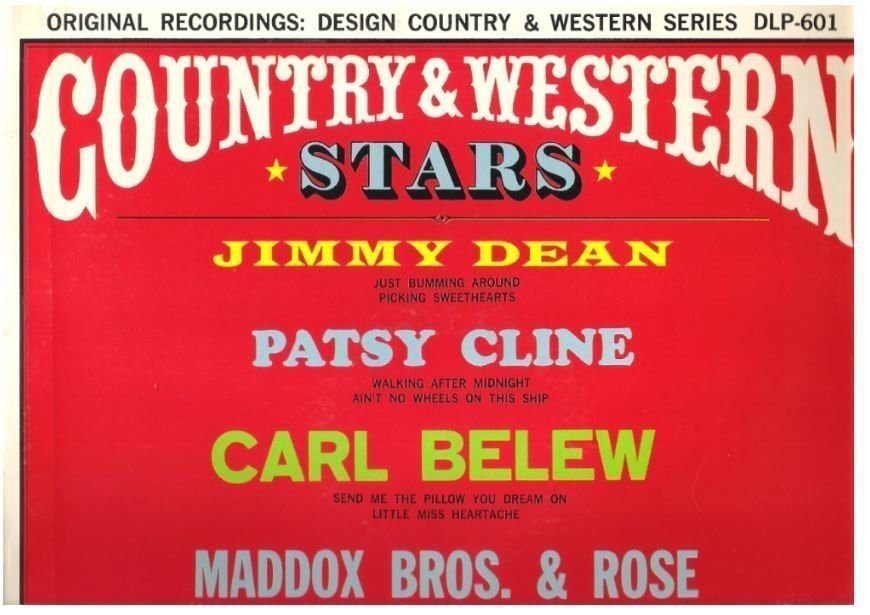 Various Artists / Country + Western Stars (1962) / Design DLP-601