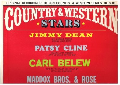 Various Artists / Country + Western Stars (1962) / Design DLP-601
