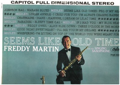Martin, Freddy / Seems Like Old Times (1961) / Capitol ST-1486 (Album, 12&quot; Vinyl)