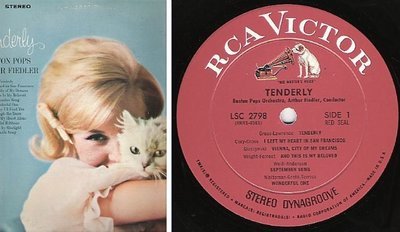 Fiedler, Arthur (+ The Boston Pops) / Tenderly (1965) / RCA Victor Red Seal LSC-2798