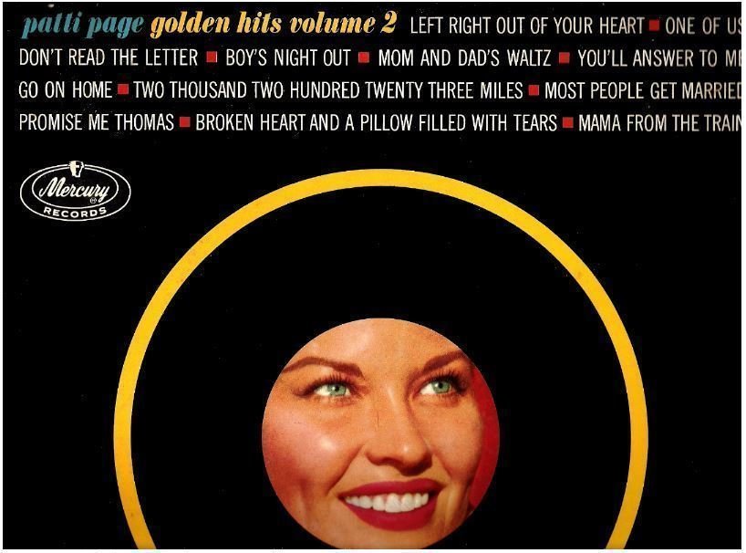 Page, Patti / Golden Hits - Volume II (1963) / Mercury MG-20794 (Album, 12" Vinyl)
