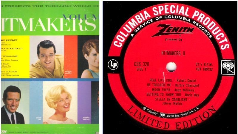 Various Artists / Hitmakers - Volume II (1966) / Columbia Special Products CSS-320