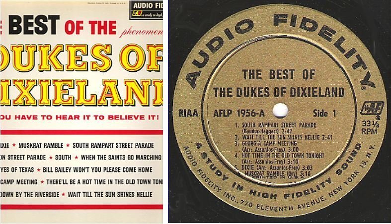 Dukes of Dixieland / The Best of The Dukes of Dixieland (1961) / Audio Fidelity AFLP-1956 (Album, 12" Vinyl)