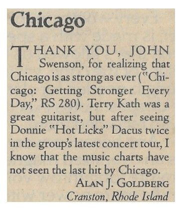 Chicago / Strong As Ever (1979)