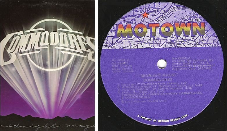 Commodores / Midnight Magic (1979) / Motown M8-926M1 (Album, 12" Vinyl)