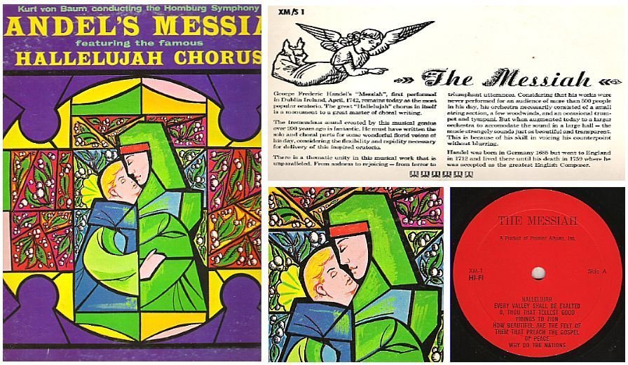 Von Baum, Kurt / Handel's Messiah / Premier XM-1