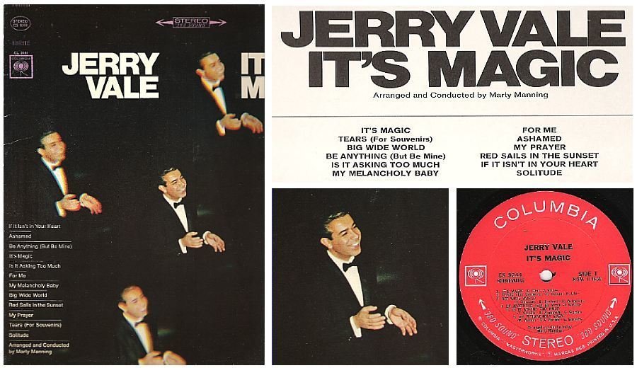 Vale, Jerry / It's Magic (1966) / Columbia CS-9244 (Album, 12" Vinyl)