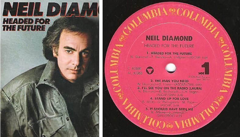 Diamond, Neil / Headed For the Future (1986) / Columbia C-40368 (Album, 12" Vinyl)