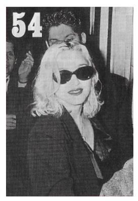 Madonna / Blonde Hair-Sunglasses (1990)