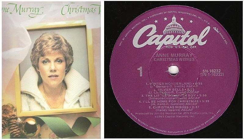 Murray, Anne / Christmas Wishes (1981) / Capitol SN-16232
