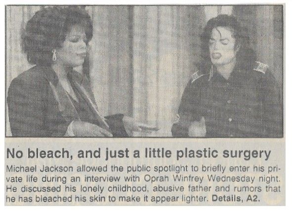 Jackson, Michael / No Bleach (1993) / with Oprah Winfrey