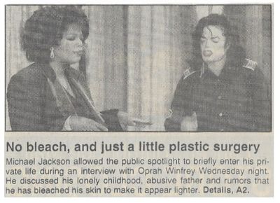 Jackson, Michael / No Bleach (1993) / with Oprah Winfrey