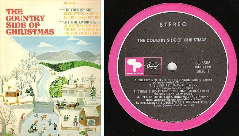 Various Artists / The Country Side of Christmas (1968) / Capitol Creative Products SL-6586