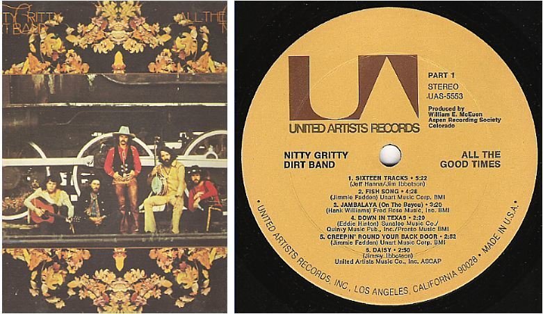 Nitty Gritty Dirt Band / All the Good Times (1971) / United Artists UAS-5553
