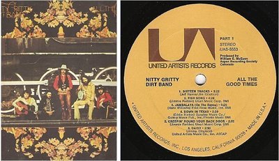 Nitty Gritty Dirt Band / All the Good Times (1971) / United Artists UAS-5553