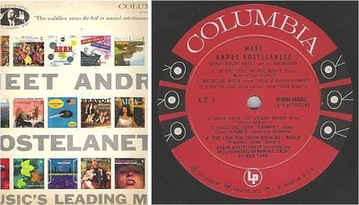 Kostelanetz, Andre / Meet Andre Kostelanetz (1955) / Columbia KZ-1