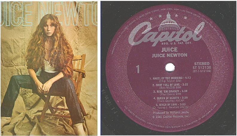 Newton, Juice / Juice (1981) / Capitol ST-512136