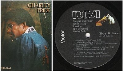 Pride, Charley / Burgers and Fries - When I Stop Leaving (I&#39;ll Be Gone) (1978) / RCA Victor AHL1-2983