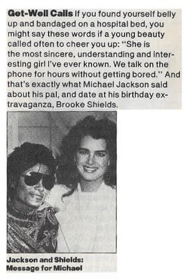 Jackson, Michael / Get-Well Card (1984) / with Brooke Shields