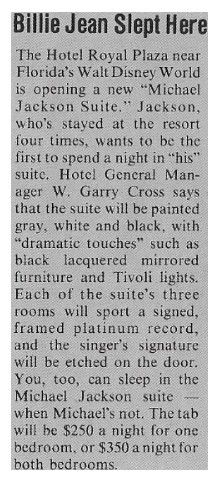 Jackson, Michael / Billie Jean Slept Here (1983)