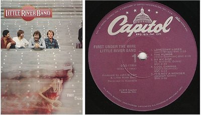 Little River Band / First Under the Wire (1979) / Capitol SOO-11954