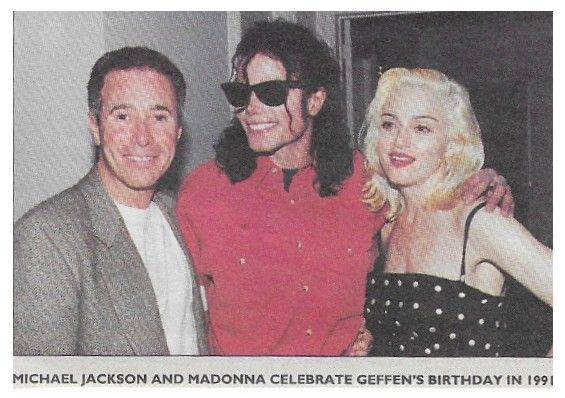Jackson, Michael / Celebrating Geffen&#39;s Birthday (1991) - with David Geffen and Madonna