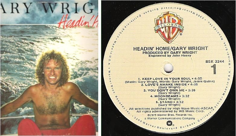 Wright, Gary / Headin' Home (1979) / Warner Bros. BSK-3244