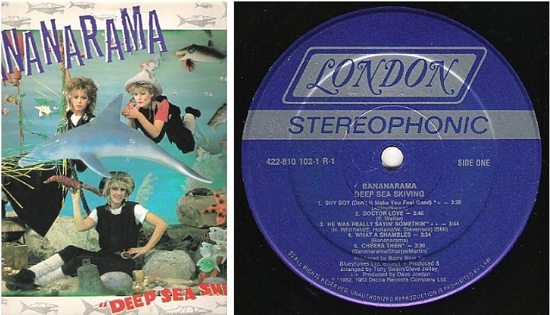 Bananarama / Deep Sea Skiving (1983) / London 422-810 102-1 (Album, 12" Vinyl)