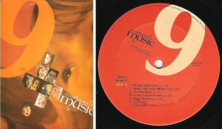 Various Artists / Silver Burdett Music - Book 3 - Record 9 (1974) / Columbia Special Products 11788