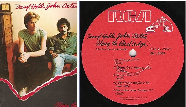 Hall + Oates / Along the Red Ledge (1978) / RCA AFL1-2804 (Album, 12"