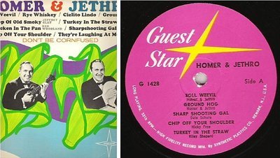 Homer + Jethro (+ Others) / Don't Be Cornfused (1969) / Guest Star G-1428
