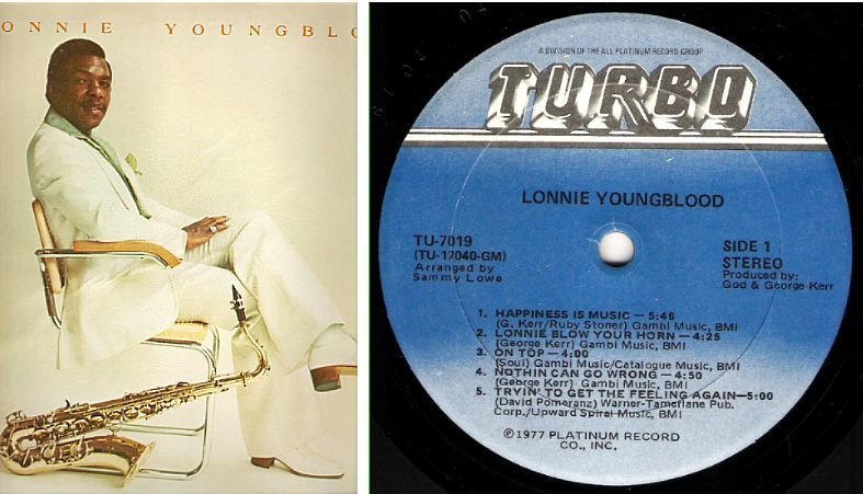 Youngblood, Lonnie / Lonnie Youngblood (1977) / Turbo TU-7019 (Album, 12" Vinyl)
