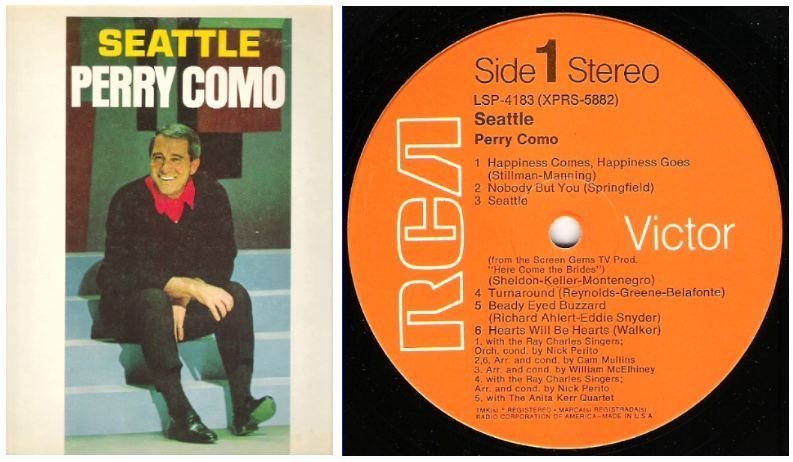 Como, Perry / Seattle (1969) / RCA Victor LSP-4183 (Album, 12" Vinyl)