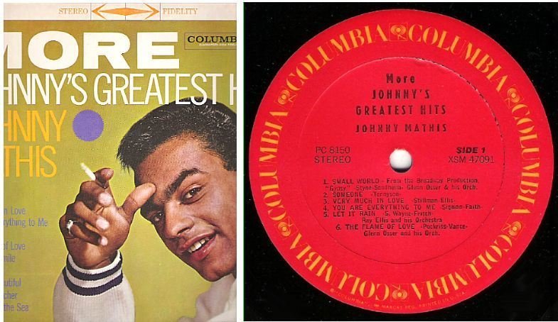 Mathis, Johnny / More Johnny&#39;s Greatest Hits (1959) / Columbia PC-8150
