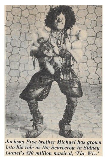 Jackson, Michael / Has Grown Into His Role as the Scarecrow (1979)