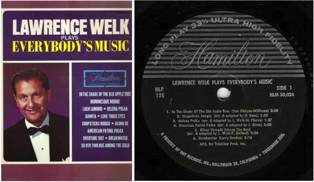 Welk, Lawrence / Everybody&#39;s Music (1964) / Hamilton HLP-125