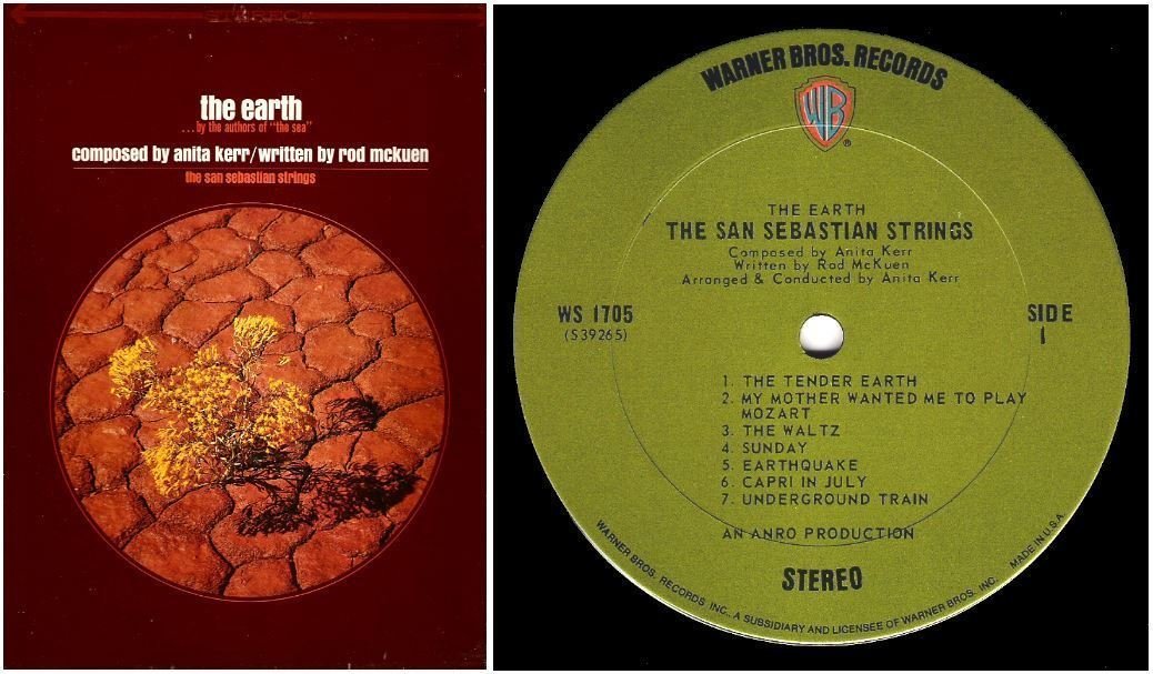 San Sebastian Strings / The Earth (1967) / Warner Bros. WS-1705 (Album, 12" Vinyl)
