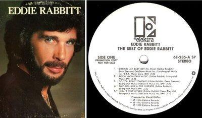 Rabbitt, Eddie / The Best of Eddie Rabbitt (1979) / Elektra 6E-235 / Promo