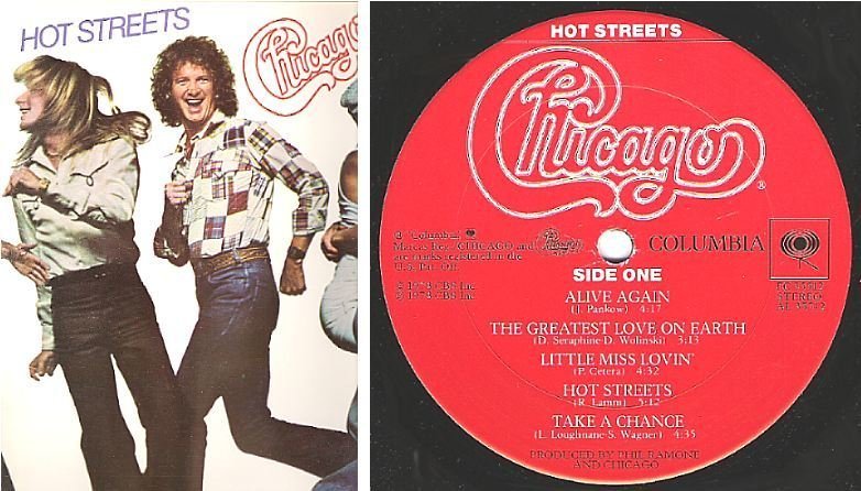 Chicago / Hot Streets (1978) / Columbia FC-35512 (Album, 12" Vinyl)