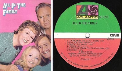 Original TV Cast / All In The Family (1971) / Atlantic SD-7210