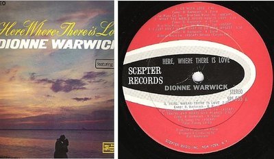 Warwick, Dionne / Here, Where There Is Love (1966) / Scepter SPS-555