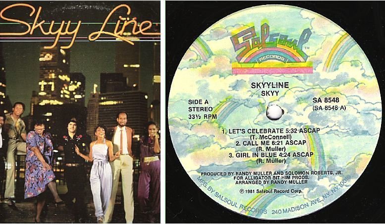 Skyy / Skyy Line (1981) / SolSoul SA-8548