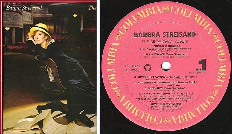 Streisand, Barbra / The Broadway Album (1985) / Columbia OC-40092