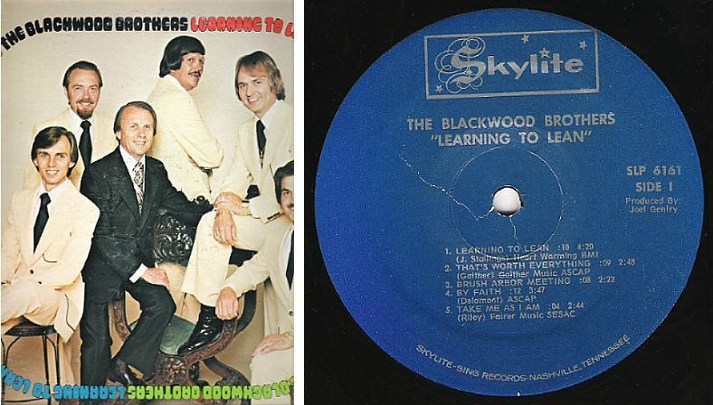 Blackwood Brothers, The / Learning To Lean (1976) / Skylite SLP-6161 (Album, 12" Vinyl)