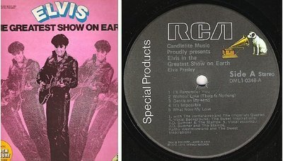 Presley, Elvis / The Greatest Show On Earth (1978) / RCA Special Products DML1-0348