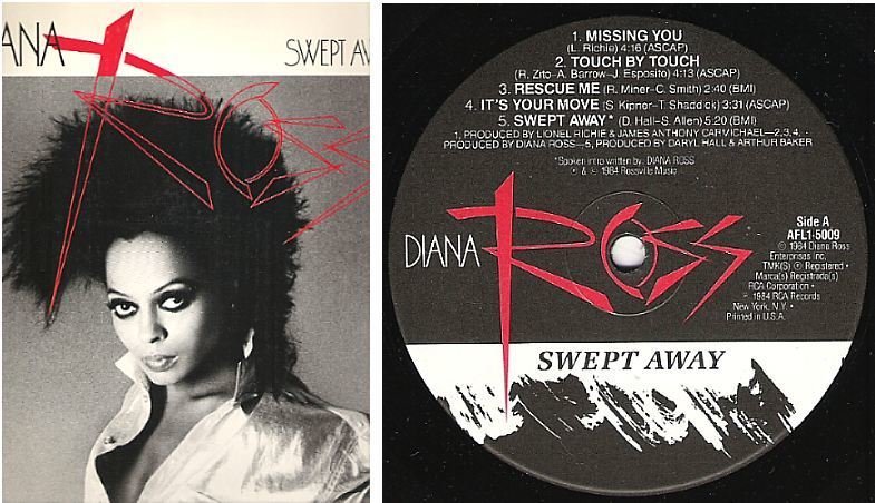 Ross, Diana / Swept Away (1984) / RCA AFL1-5009