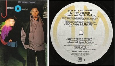 Osborne, Jeffrey / Stay With Me Tonight (1983) / A+M SP-4940